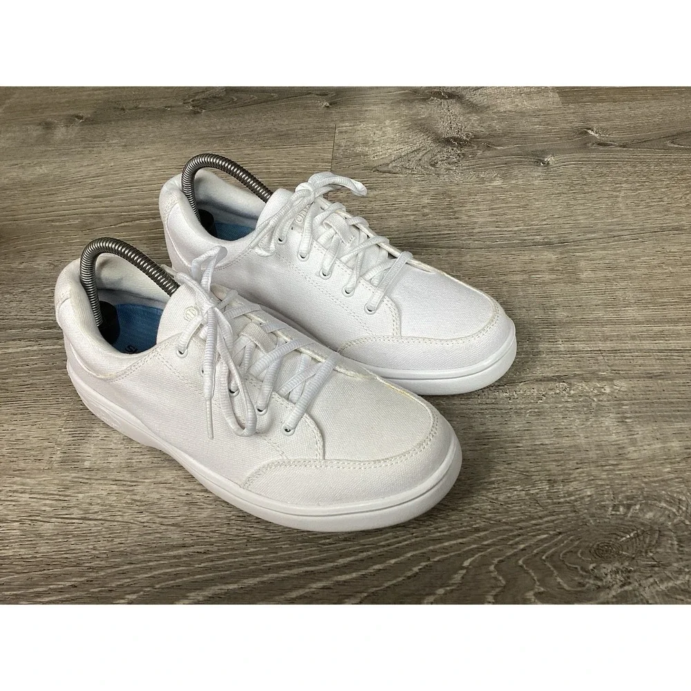 Dr Comfort Womens Size 9M 9 White Riley Therapeutic Shoes Lace Up Comfort